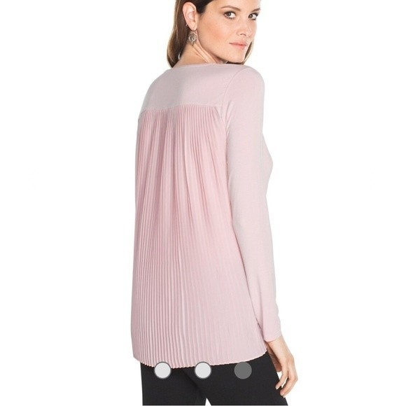 EUC, WHBM pleated tee S - Picture 6 of 8
